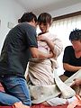 Two Guys Give Marika A DP Drilling And Creampie Photo 5