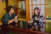 Rough Japanese blowjob and sex with Rino Sakuragi  Photo 1