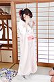 Người phụ nữ quan hệ tình dục khó khăn áo kimono. Photo 2