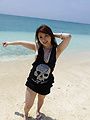 Double Fucking With Teen Mayuka Akimoto At The Beach Photo 6