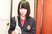 Sexy Rin Aoki sucks cock and swallows big time  Photo 4
