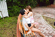 Mature Asian blowjob outdoor xxx with Miu Suzuha Photo 8