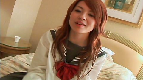 Japanese av doll, Ran, receives strong dick in her twat