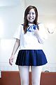 Nakoto Kurasaki's Schoolgirl Pussy Creampied Photo 1