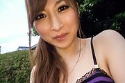 Reira Aisaki naughty play on her young Asian pussy  Photo 10