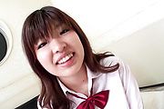 Cute Teen Ai Okada Has Her Pussy Creamed Photo 2