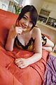 Rie Tachikawa gives an asian blowjob to two lucky guys Photo 9